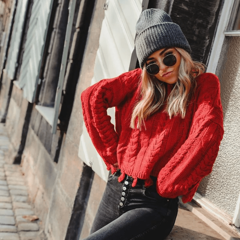 Moteriška šilta kepurė - Glamoury.lt - Ruduo